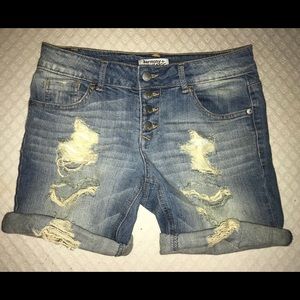 Brand New Ripped Jean Shorts